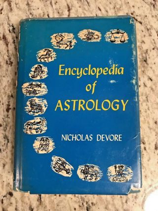 1947 Antique Book " Encyclopedia Of Astrology " Occult