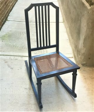 Vintage Simmons Metal Rocking Chair - Steel Age - Petite Sized - Antique - 1920s