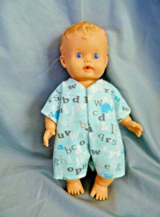 Vtg Ruth E Newton Baby Doll 8 1/2 " Sunbabe So - Wee Sun Rubber Co 1957