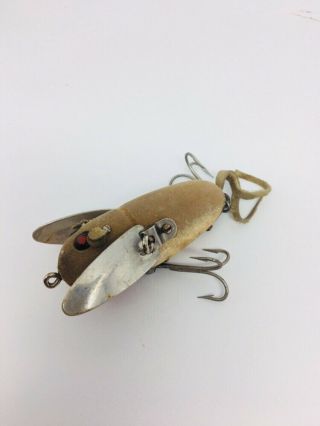 Vintage Heddon Crazy Crawler Fishing Lure 2120 Mouse