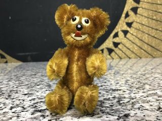Schuco Janus Naughty & Turn Face Miniature Vintage Teddy Bear
