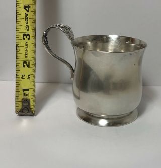 Francis I Reed & Barton Sterling Silver Footed Baby Cup No Mono Francis The 1st 4