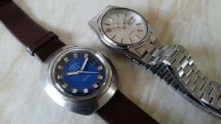 Vintage Seiko and Rotary mens watches 3