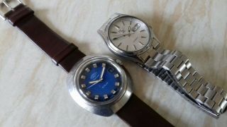 Vintage Seiko and Rotary mens watches 8
