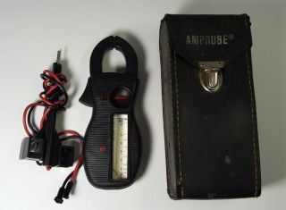 Amprobe Model Rs - 3 Ultra Analog Clamp Meter With Case And Leads