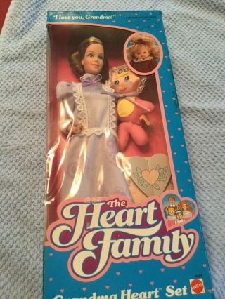 Vintage Mattel 1986 Heart Family Grandma Doll