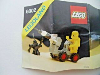 Vintage Lego 6802 Space Probe 100 Complete With Instructions And Box