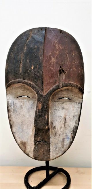 African Tsogo Wood Mask Gabon Africa Art Fes - 2276