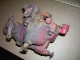 Vintage Ji Case Sc Tractor - Zenith Cast Iron Carb 9667 - Parts Or Rebuild