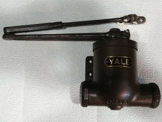 1932 Antique YALE & TOWNE Mfg Co No 72 Industrial Commercial Door Closer 2