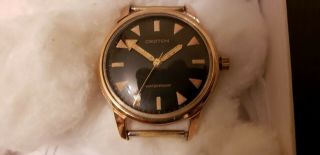 1960s mens vintage 10k gp Croton watch,  serviced cleaned,  timed,  oiled. 8