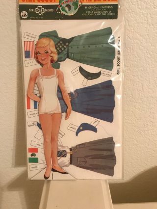 Girl Scout Paper Doll