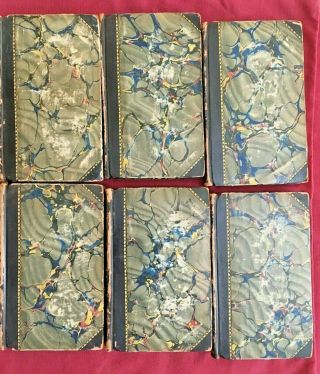 ANTIQUE ' The of William Ellery Channing ' - 6 Volumes Books - 1844 - 4