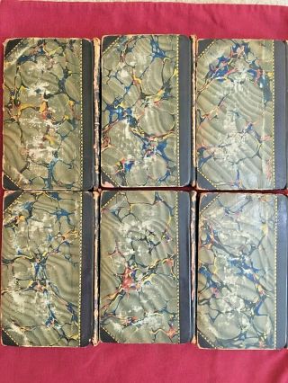 ANTIQUE ' The of William Ellery Channing ' - 6 Volumes Books - 1844 - 5