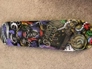 Old School Sims Kevin Staab Birdhouse Pirate Skateboard Deck 8.  25