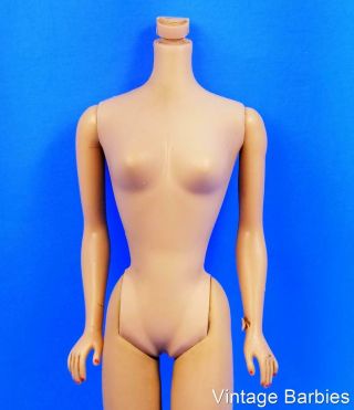 Ponytail Barbie Doll 850 Hollow (r) Body Only - Vintage 1960 