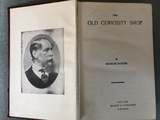 The Old Curiosity Shop,  Charles Dickens,  Hurst & Company,  c1900 Vintage Antique 3