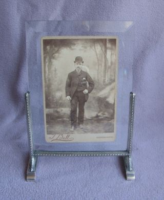 French 1930s Art Deco Siiver Plate Vintage Photo Frame