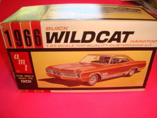 Amt 1966 Buick Wildcat Ht.  Empty Model Car Kit Box
