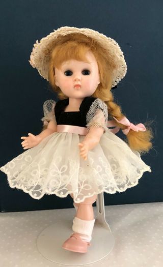 Vintage Vogue BKW Ginny Doll in her Tagged Party Dress 7