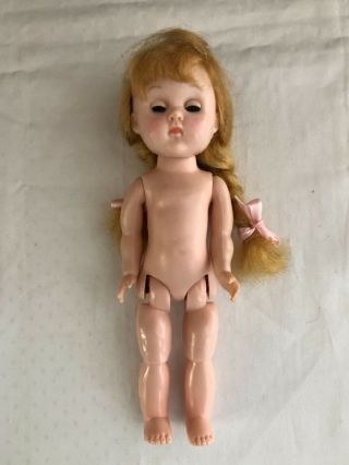 Vintage Vogue BKW Ginny Doll in her Tagged Party Dress 8