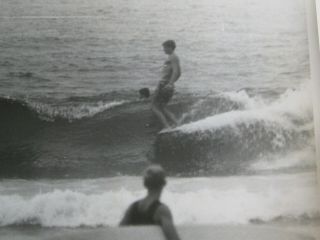 Vtg 1960 ' s NEAL NORRIS LA JOLLA SHORES BIRD ROCK SURFING SURFER PHOTO SAN DIEGO 4