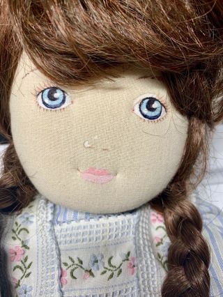 Vintage " Dolls By Pauline " Pauline Bjonness - Jacobsen Pretty 24” Soft Body Doll