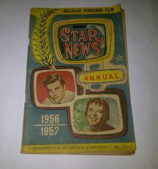 Old Indonesia Star News Mag 1957 