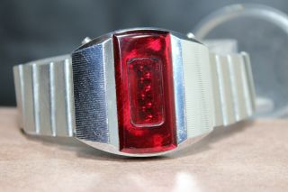 Soviet Elektronika 1 LED Watch Russia USSR Vintage Men Wristwatch Digital Pulsar 2
