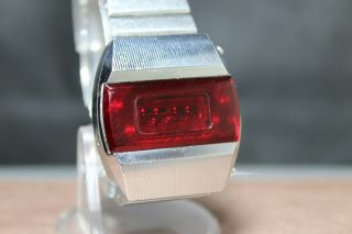 Soviet Elektronika 1 LED Watch Russia USSR Vintage Men Wristwatch Digital Pulsar 3