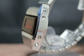 Soviet Elektronika 1 LED Watch Russia USSR Vintage Men Wristwatch Digital Pulsar 5