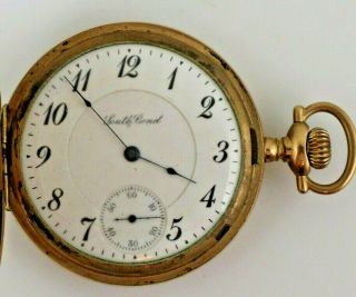 Vintage Antique South Bend Pocket Watch 16s 17 Jewels 2