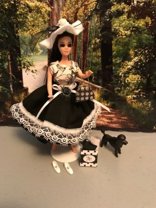 vintage topper dawn doll,  going shopping  6