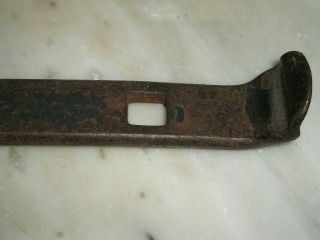 Antique Model A Ford Tire Spoon Tool with Brake adjuster square cut out 2