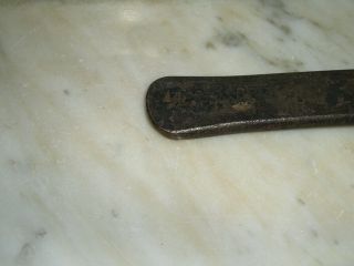 Antique Model A Ford Tire Spoon Tool with Brake adjuster square cut out 3