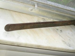 Antique Model A Ford Tire Spoon Tool with Brake adjuster square cut out 5