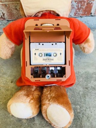 Vintage 1985 World of Wonders Teddy Ruxpin Interactive Talking Teddy Bear 2