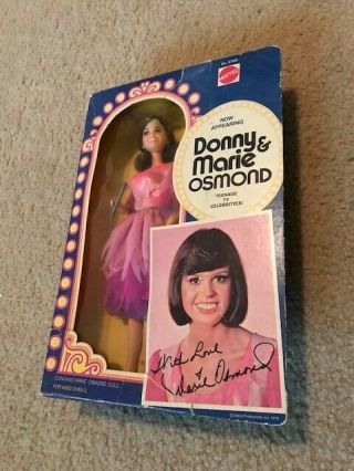Vintage Celebrity Doll Marie Osmond 1976 Mattel 9768
