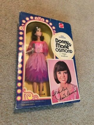 Vintage Celebrity Doll Marie Osmond 1976 Mattel 9768 2