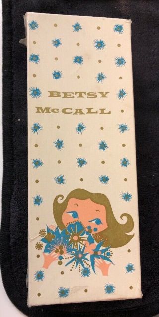 Vintage Betsy Mccall 8 Inch Empty Box (no Doll) Tosca B100/225