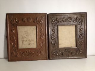 Arts And Crafts Copper Pictue Frames C1890s
