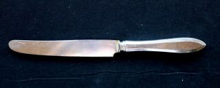 Patrician 1914 By Community Plate Silverplate French Hollow Handle Knife 9 3/4 "