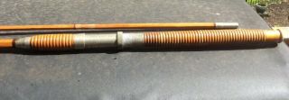 Vintage 7’6” Union Hardware Co.  Bamboo Saltwater Rod For Restoration 5