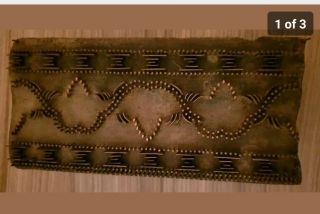 Antique 1850s HandMade & Carved Textile Printing Blocks x 6 5