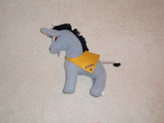 Vintage Animal Fair Inc.  West Point Army Mascot Mule.  50 Years Young 40 Off