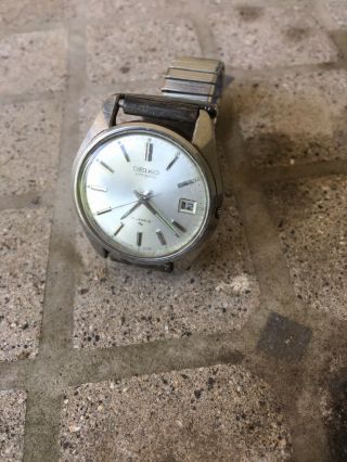 Vintage Men ' s Seiko Watch Automatic 7005 - 8027 2