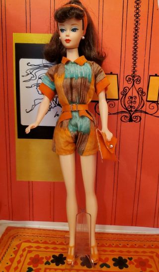 Fabulous Vintage Barbie Clone Fab Lu Premier Babs Romper Playsuit & Accessories