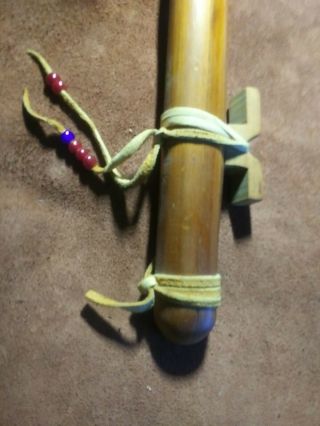 Antique Native American Flute G Scale Old Style Tuning And Configuration.