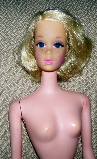 Vintage Sears Blond Walking Jamie Doll From 1969,  Still Walks