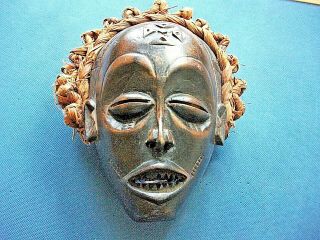 African Tribal Art - Chokwe Mwana Pwo Mask From Angola